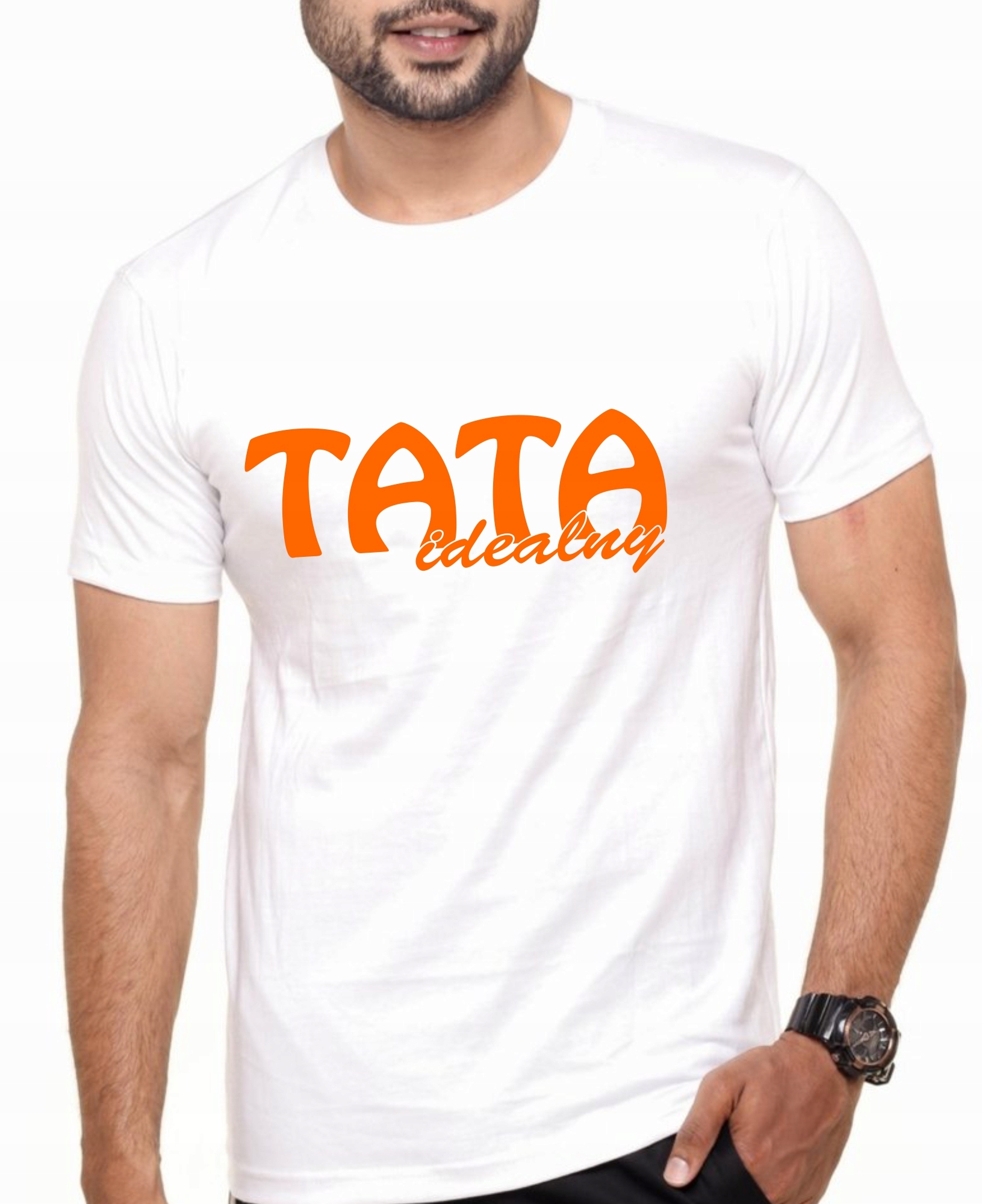 

Koszulka T-shirt Prezent Dzień Ojca Tata Idealny