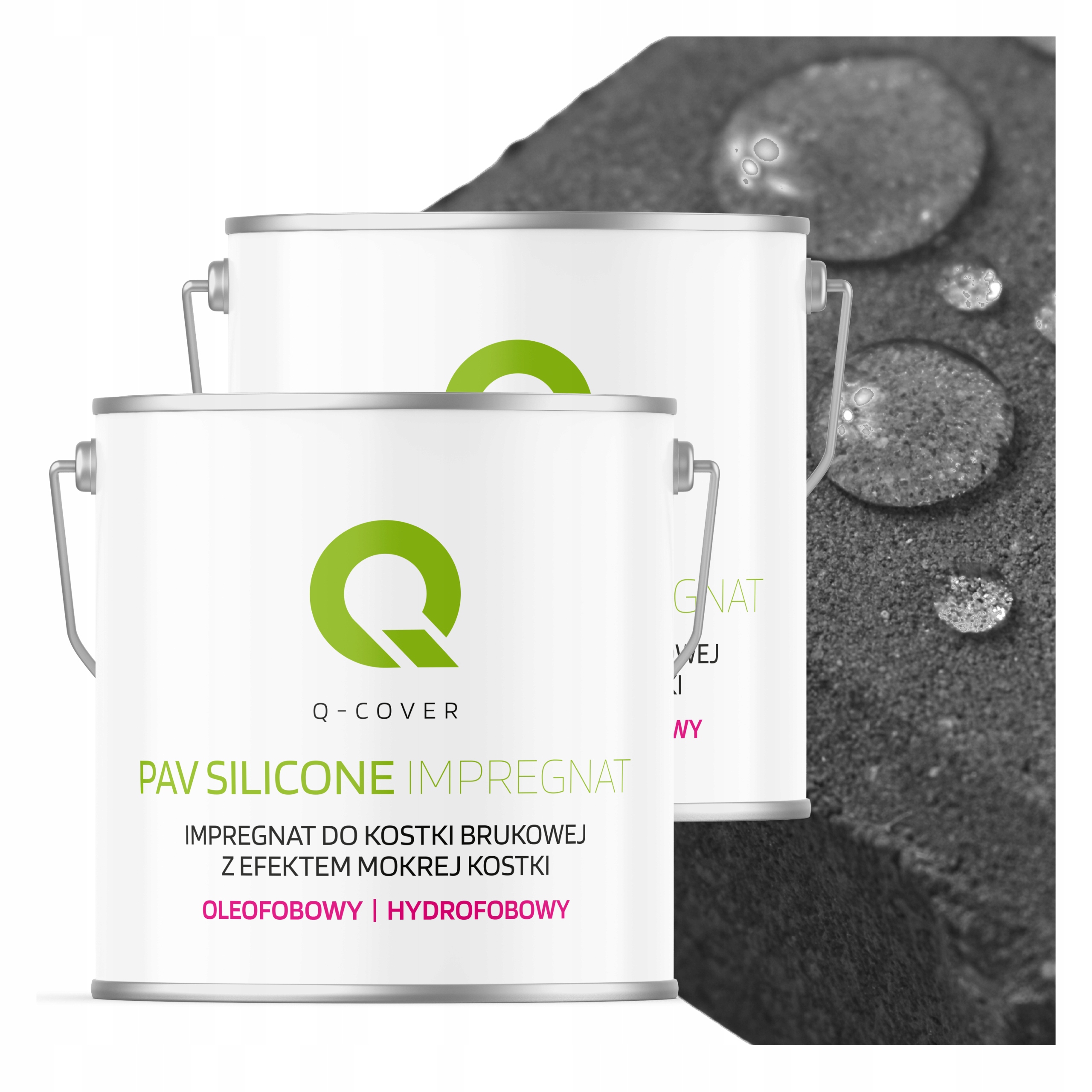 Impregnát Vlhká kostka 5L Oleofobní dlažební cihla Grease Stain Guard