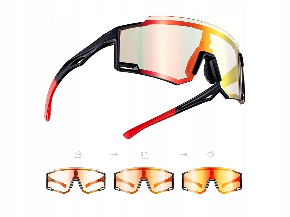 Sportovní Polarizační Brýle na kolo UV400 Mtb unisex lehké