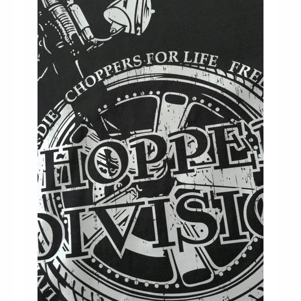 HIT KOSZULKA T-SHIRT KOŁO r. XXL CHOPPERS DIVISION Rozmiar XXL