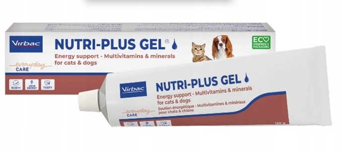 Levně Virbac Nutri Plus Gel gel pro zvířata 120 g