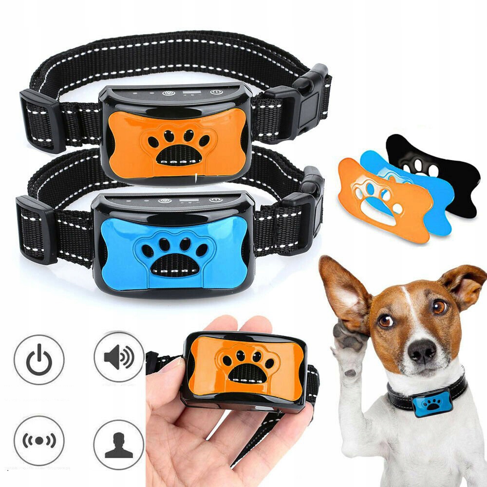 Levně Elektrický Protištěkací Obojek Pro Psa Usb Nové