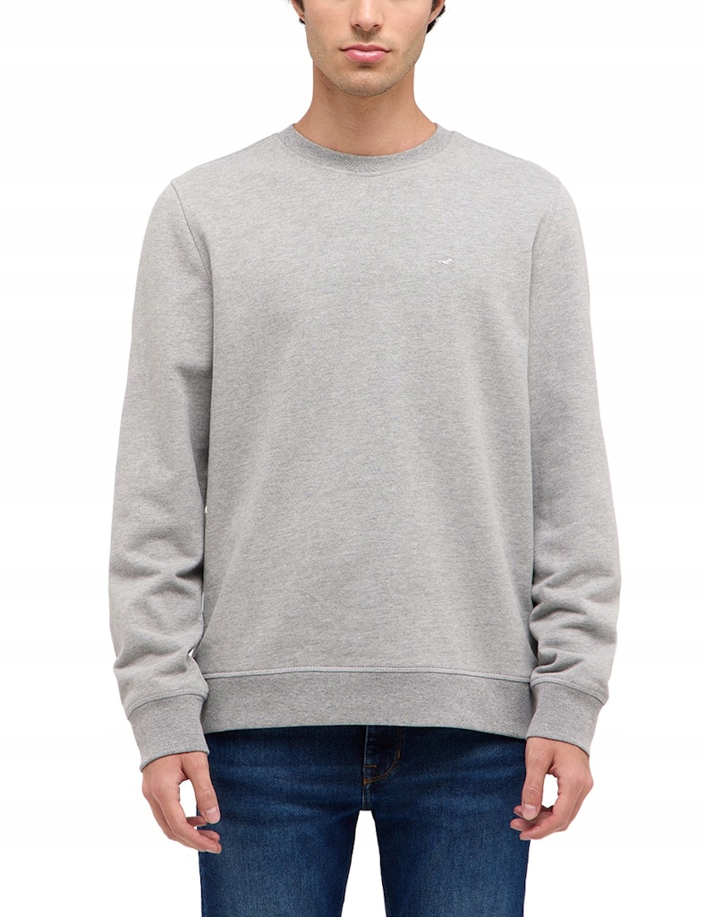 Mustang 1016364 4140 šedá mikina vel. M Clio Kochland