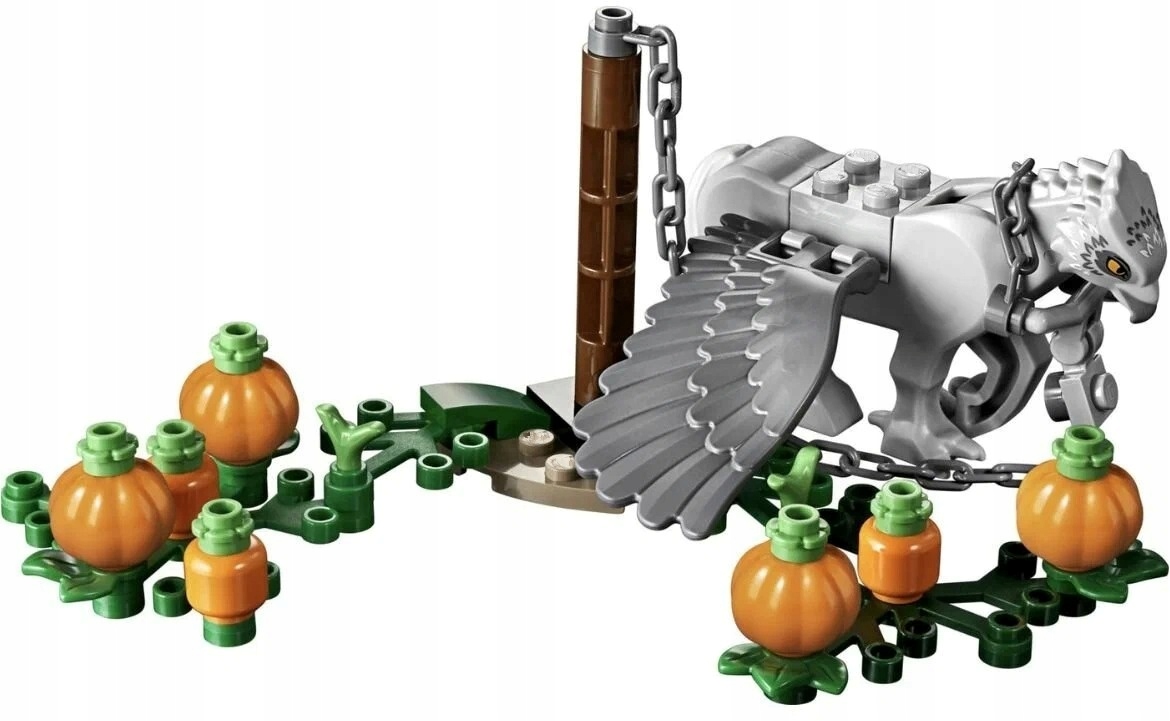 KLOCKI HARRY POTTER CHATKA HAGRIDA 496 ELEMENTÓW NA RATUNEK HARDODZIOBOWI Marka inna