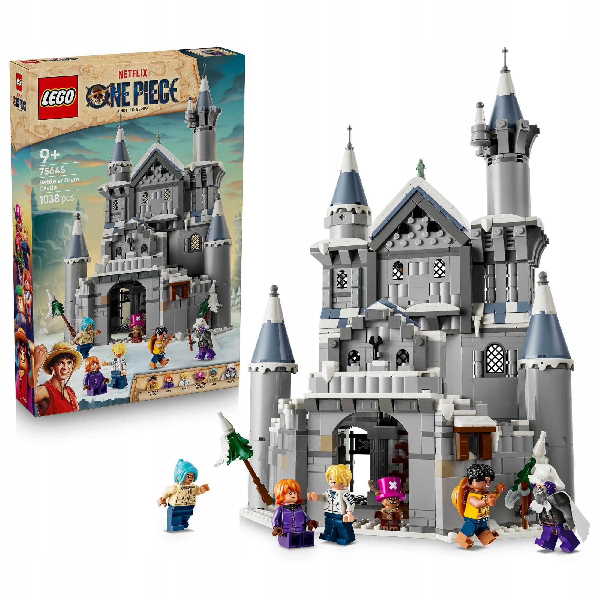 Lego One Piece Bitva o hrad Drum, hračka 75645