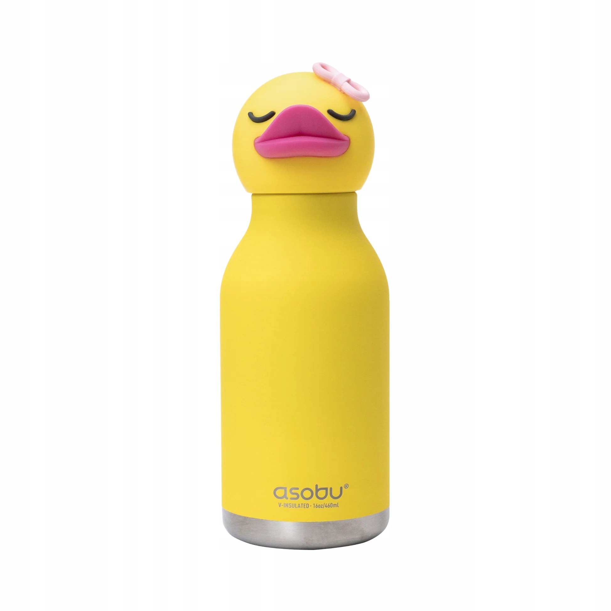 Asobu Butelka termiczna ze słomką Bestie Kaczuszka 460 ml
