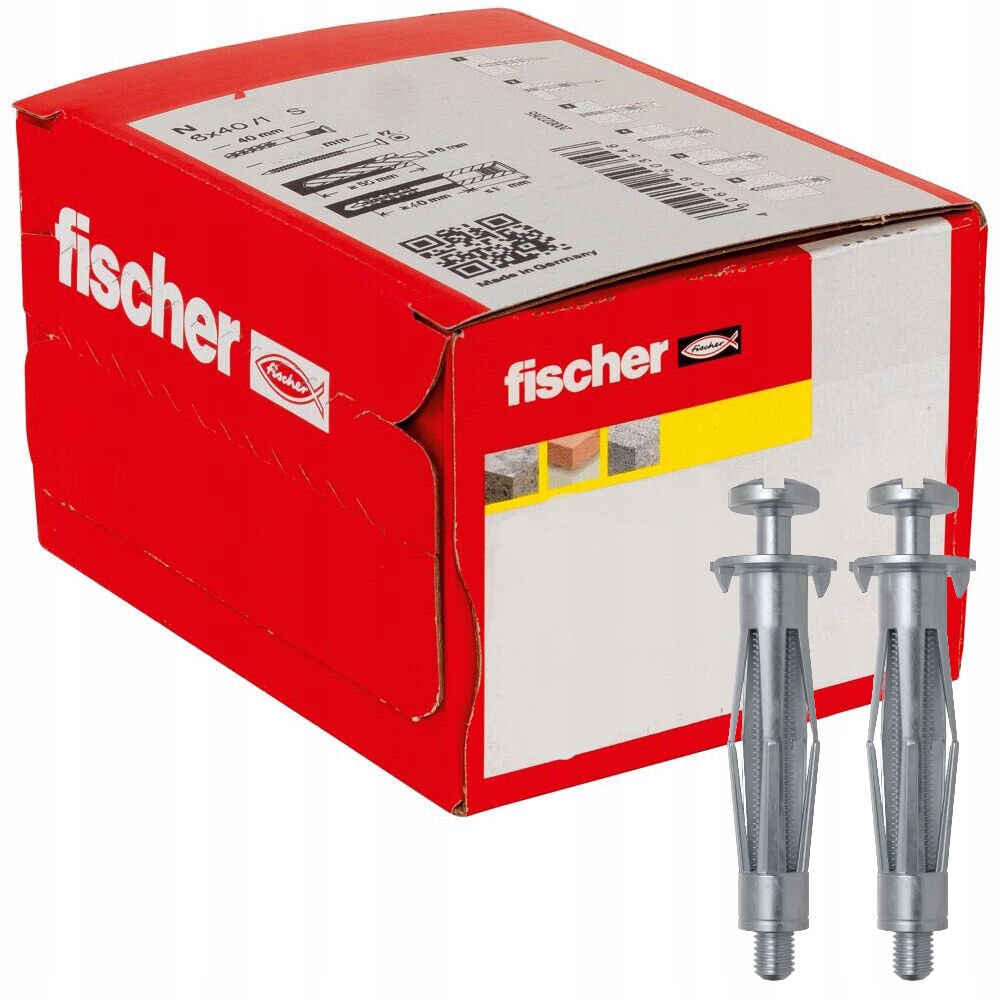 Fischer Upevnění do prázdného prostoru Hm 4x45 S s metrickým šroubem 50 Ks
