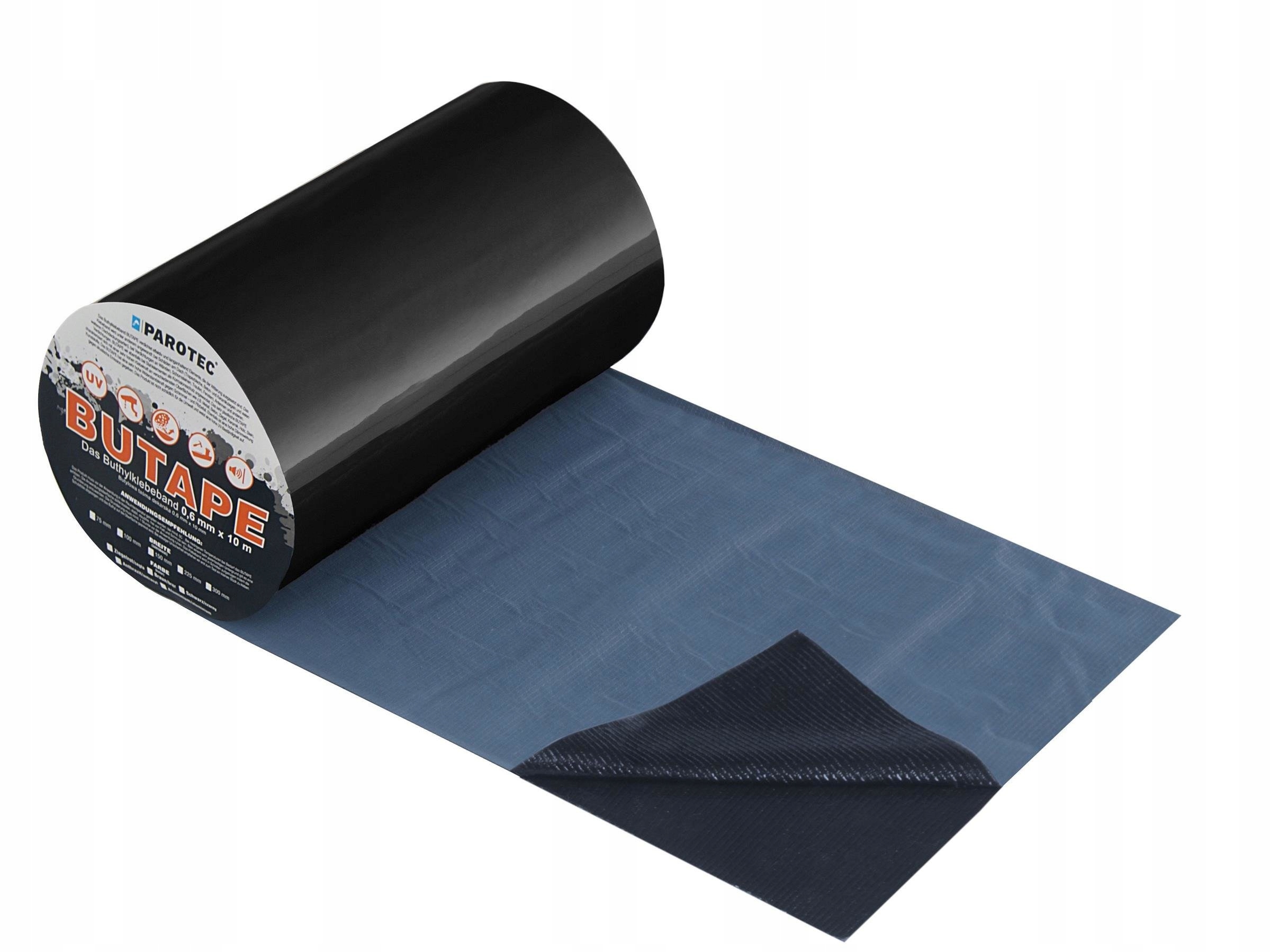 

Taśma dekarska do dachów 150mm x 10mb Czarna