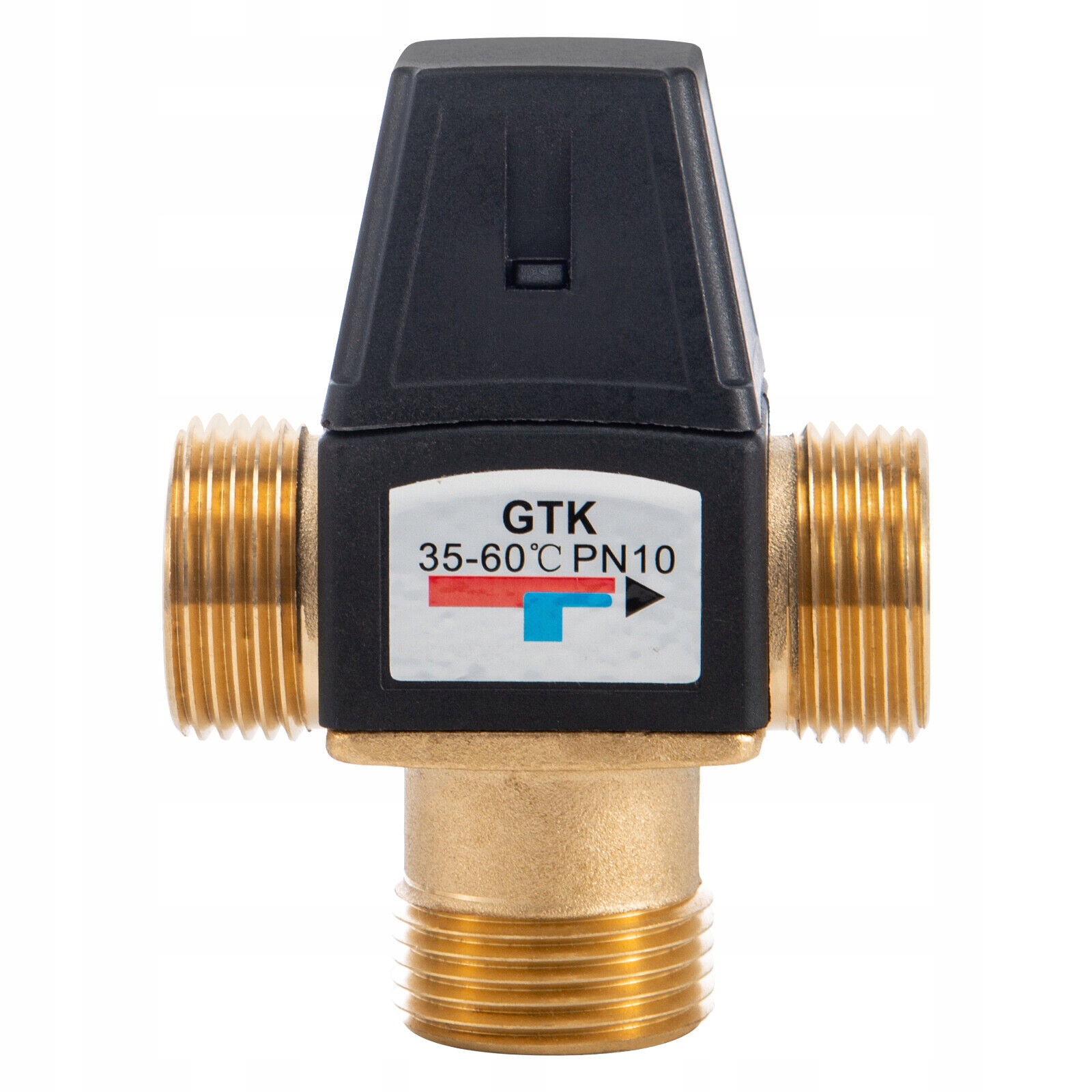 Trójdrożny mosiądz Zawór Termostatyczny Mieszający DN20 G3/4''