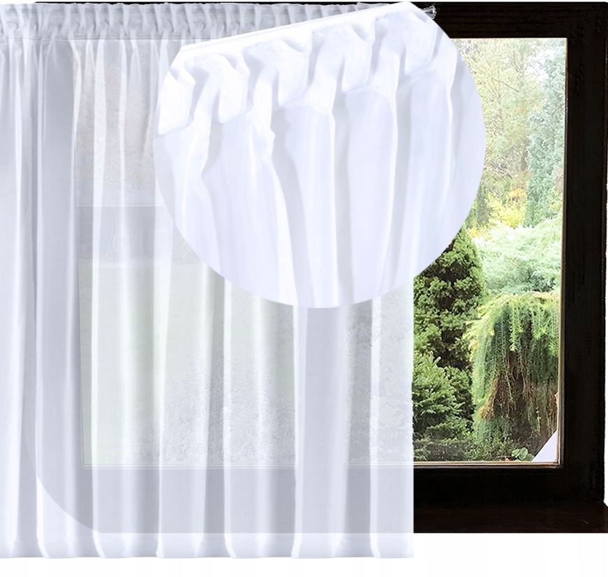 FIRANA GOTOWA WOAL Z LAMÓWKA I TAŚMA 450X160