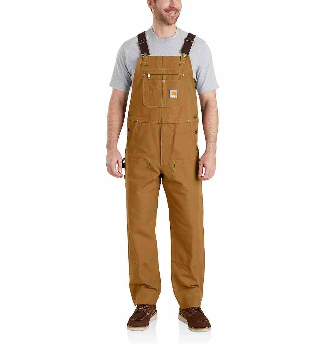 Zahradnické kalhoty Carhartt Bib Overall Brown (Hnědé)