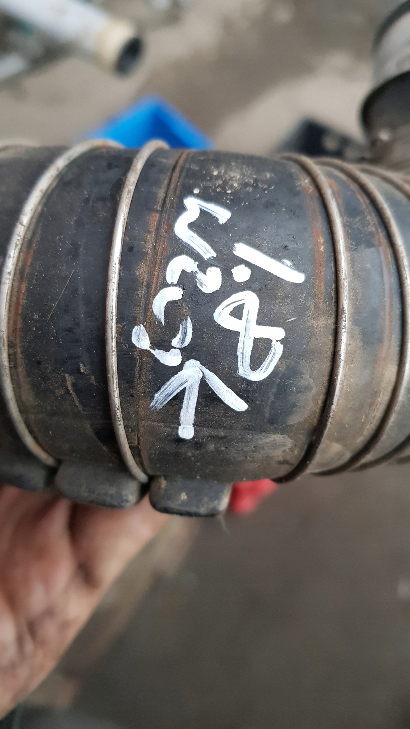 MERCEDES W203 1.8K wiring pipe air