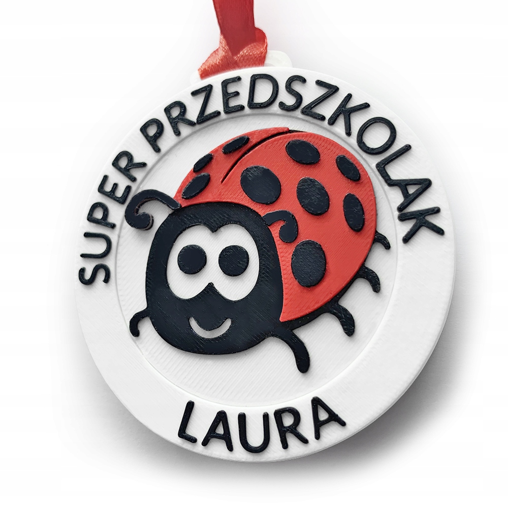 

Medal na zakończenie roku przedszkola Bio