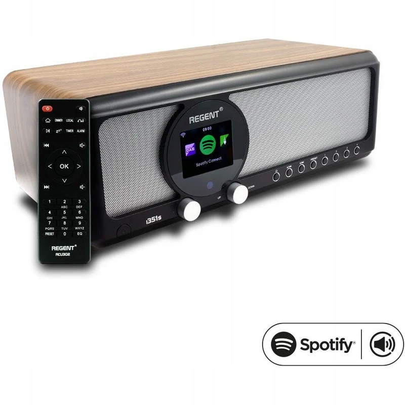 Internetové rádio Ferguson REGENT i351s Wood - WIFI/DAB+/FM/USB/BT/Spotify