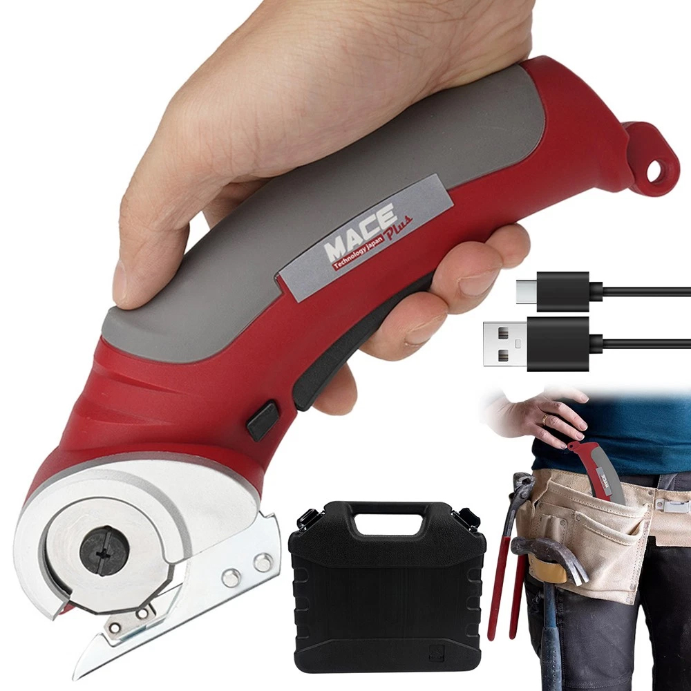 Elektrické bezkartáčové nůžky na tkaniny a karton s Led motorem 50n 2ah