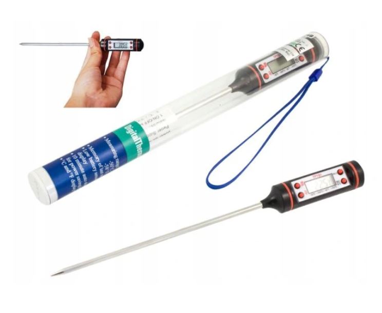 TERMOMETR elektroniczny SZPILKOWY kuchenny SONDA