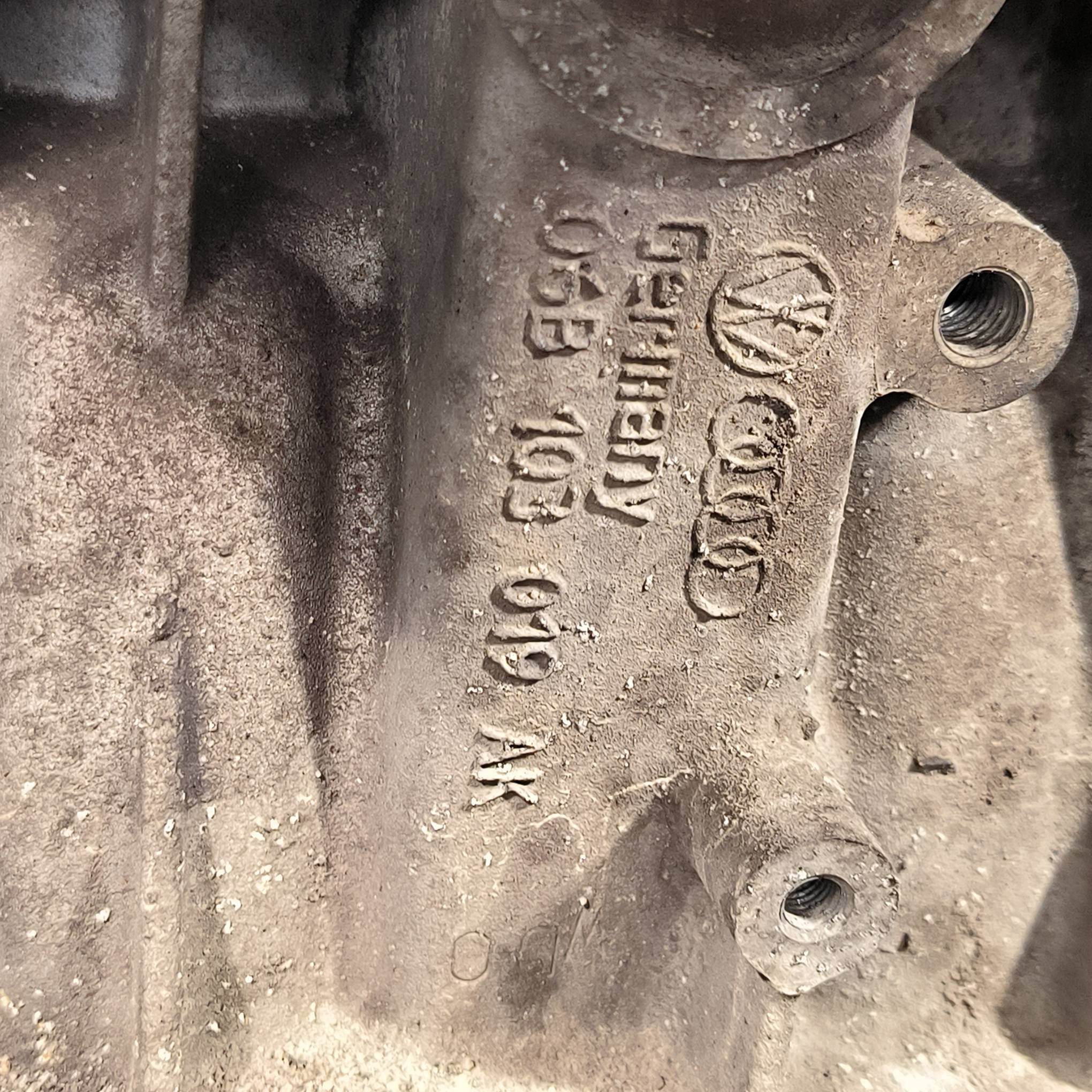 engine complete 1.6 BSE SKODA OCTAVIA II LIFT