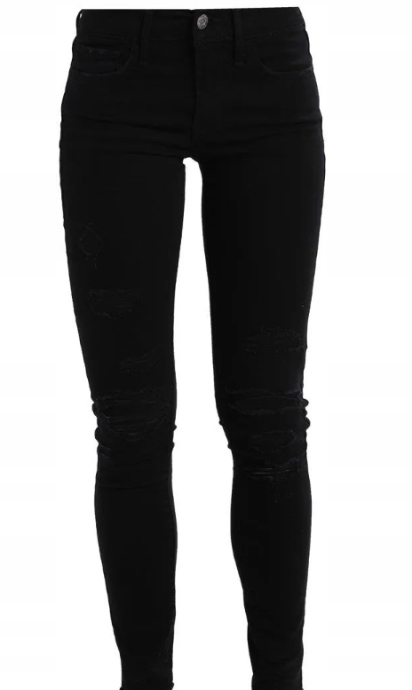 Levi's 710 Skinny Jeans Skinny Fit atomic black 28x30