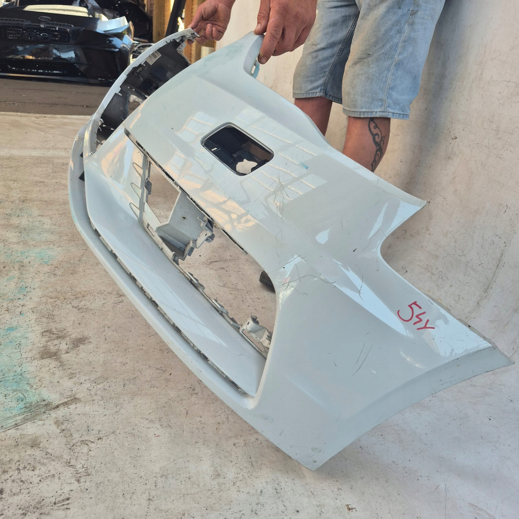 AUDI A3 III 8V sedan 13- bumper front front SPR