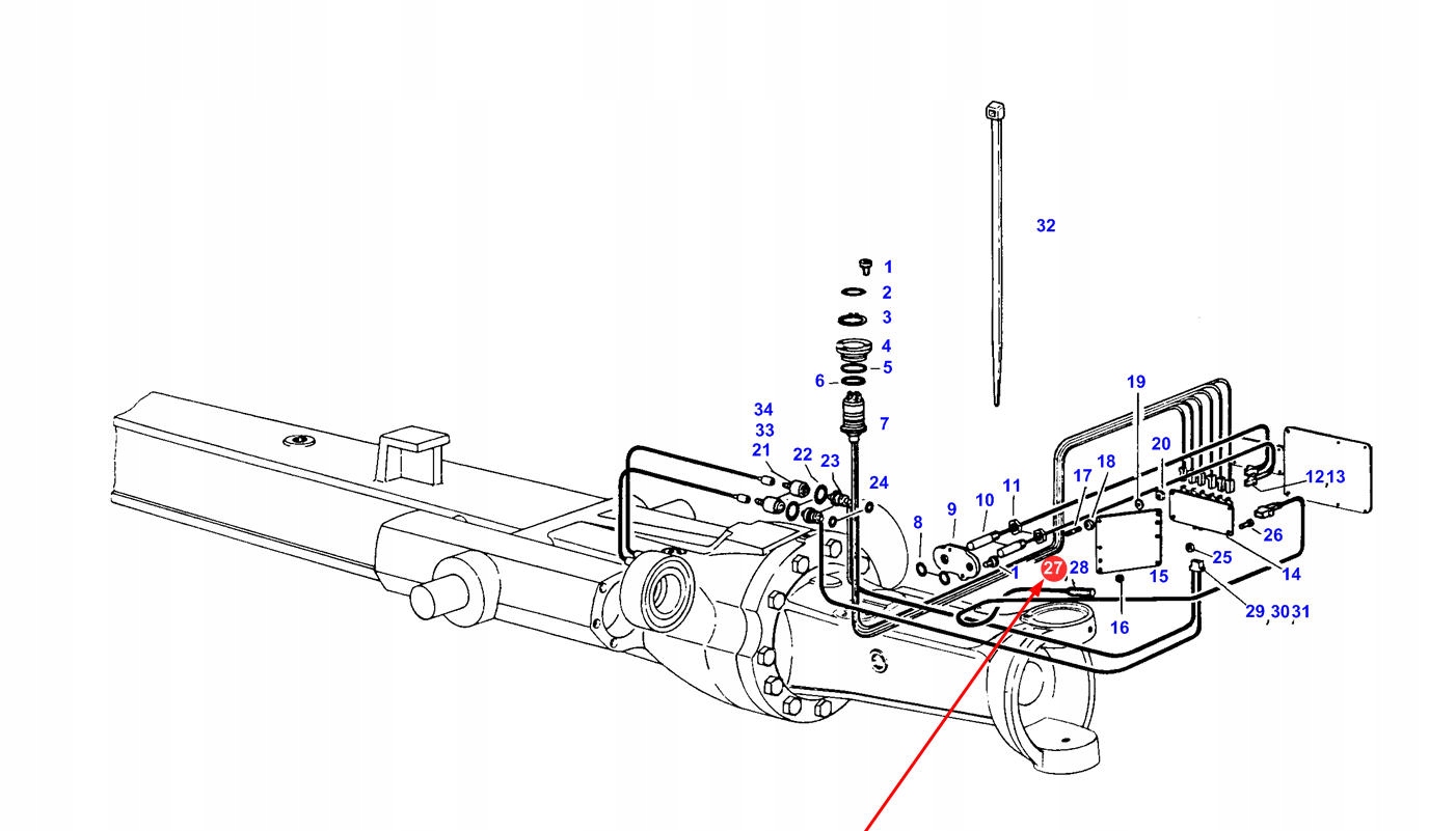 FCG205301020500 - G205301020500 Датчик передней оси