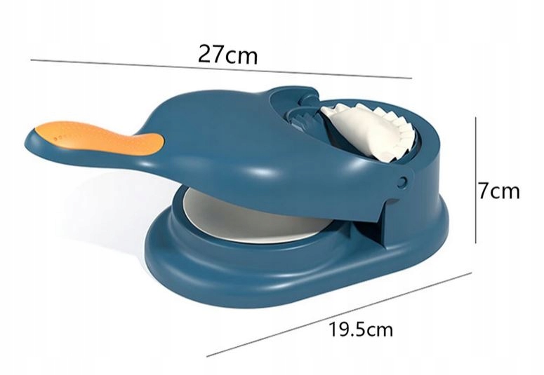 2w1 MASZYNKA DO ROBIENIA PIEROGÓW PIEROGARKA URZĄDZENIE FORMA DO LEPIENIA Liczba sztuk w zestawie 1 szt.