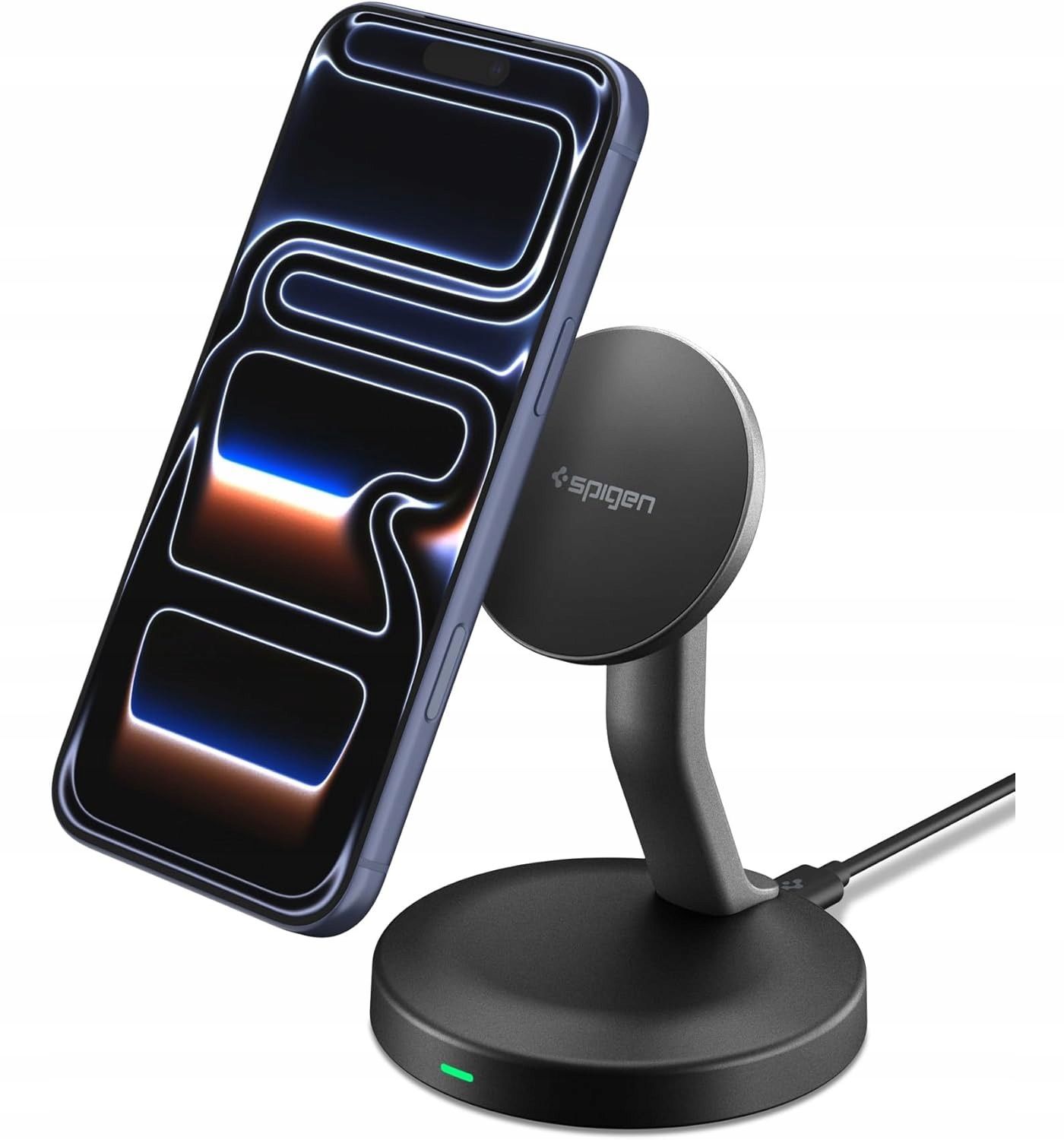 Spigen Ładowarka Indukcyjna Stojak Magsafe 15W Do Iphone 13 14 15 16 17