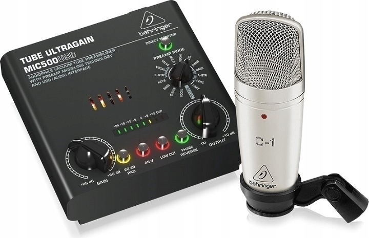 Behringer Voice Studio Sada na nahrávanie a podc