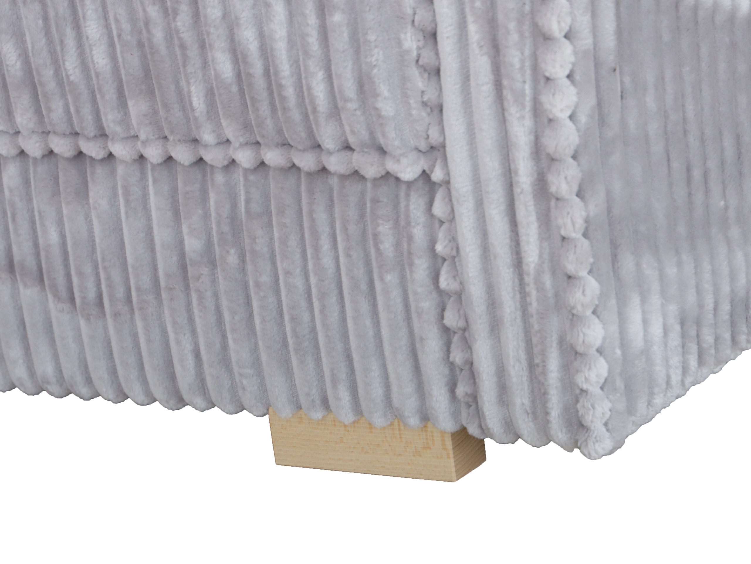 wolnostojąca sofa VIVA I PIANO amerykanka plusz Informacje dodatkowe pojemnik na pościel otwierany do góry