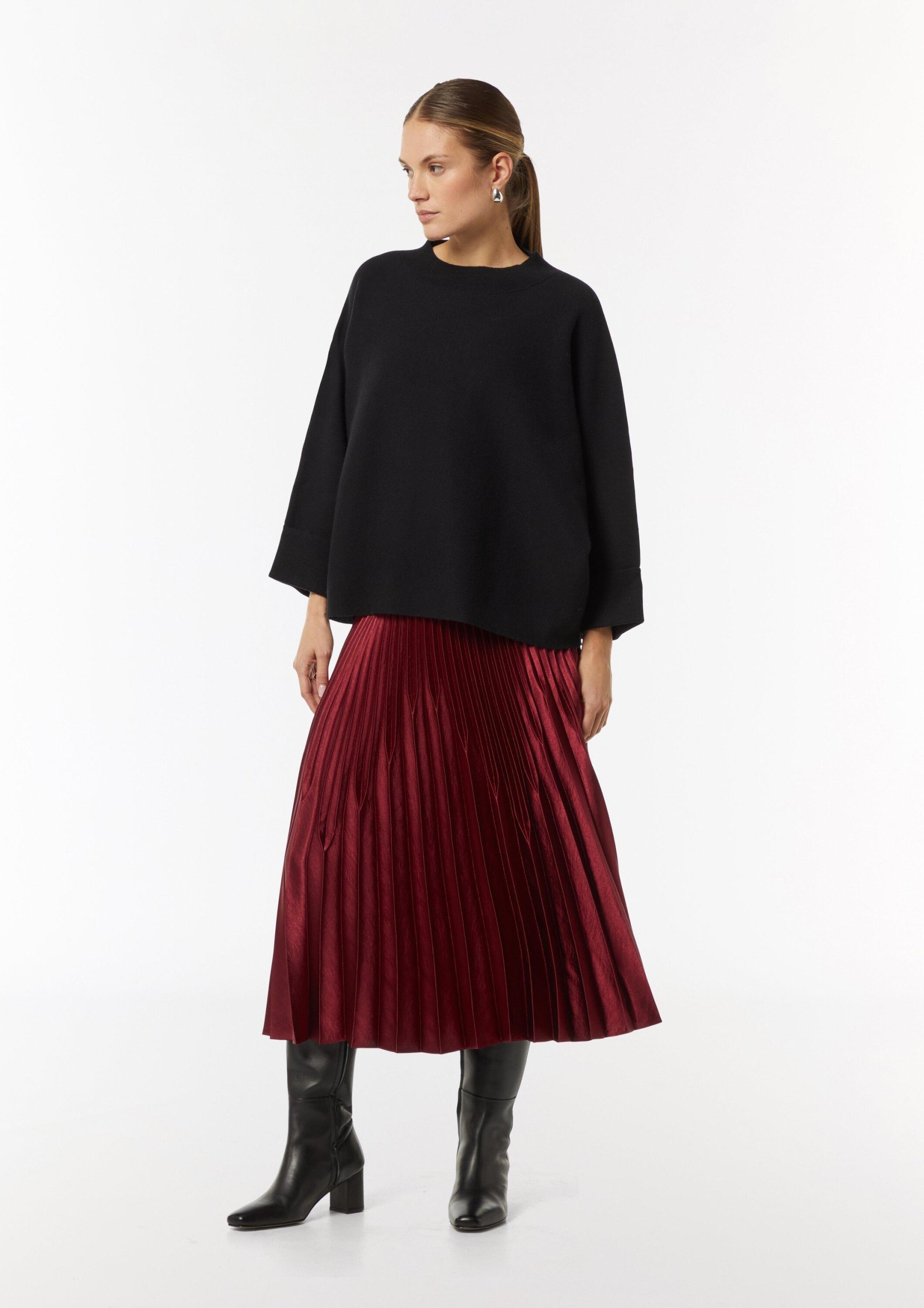 Comma Poncho na biodra Rozmiar S