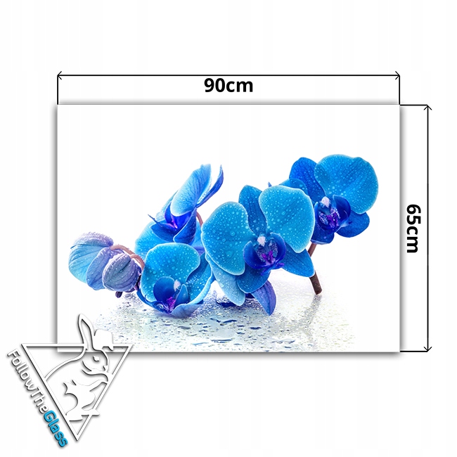 dekor szkło panel hartowany HD 90x65 storczyk Typ dekor