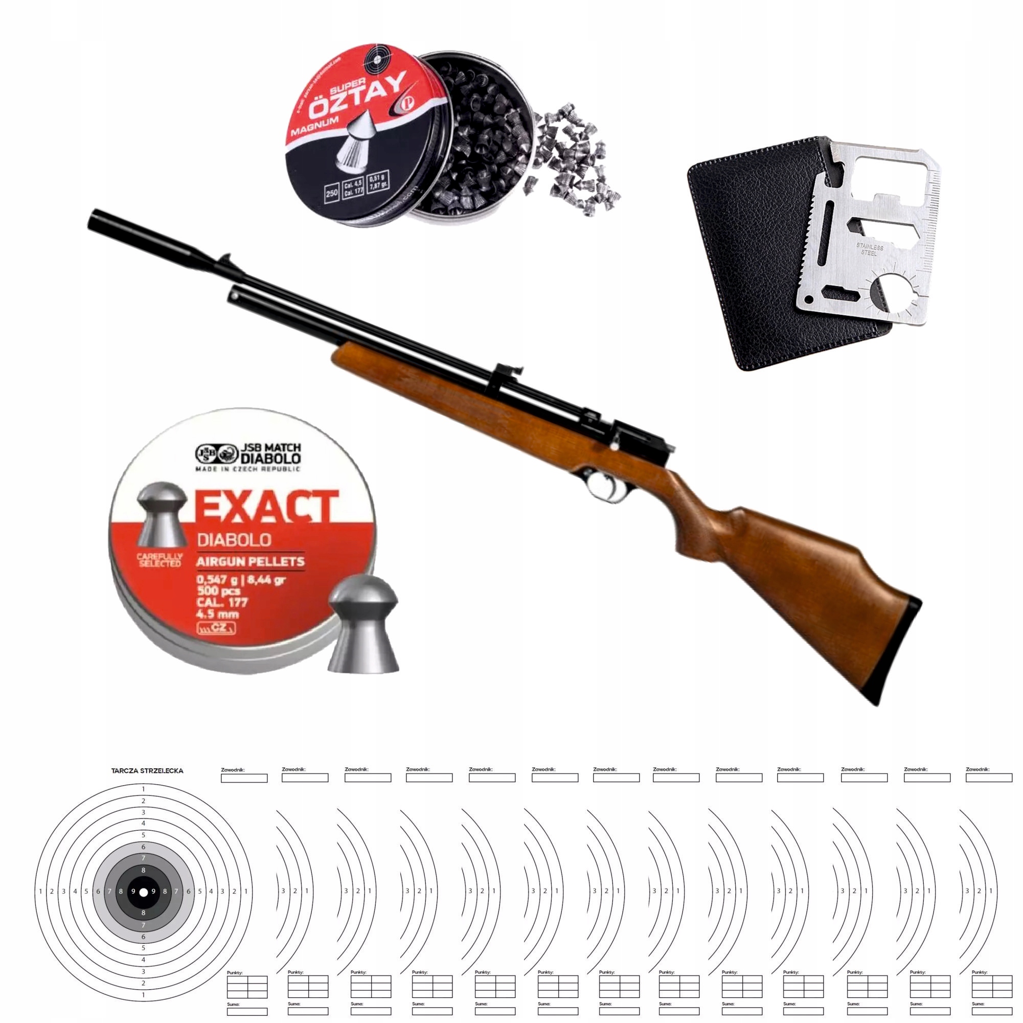 Wiatrówka Diana Pcp Stormrider 4,5 Drewno Zestaw Generacja 2 karabinek Pcp