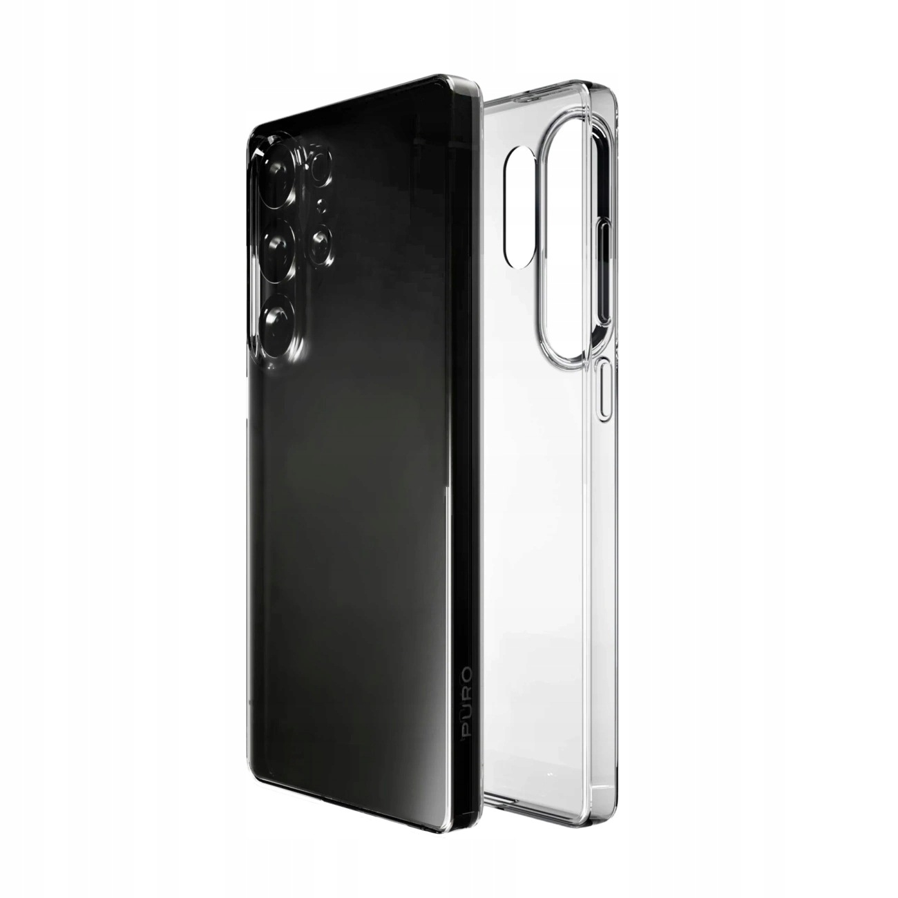 Etui silikonowe Puro 03 Nude do Samsung Galaxy S25 Ultra przezroczyste