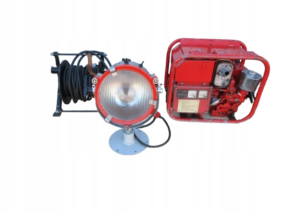 REFLEKTOR SYGALIZACYJNY FRANCIS Z AGREGATEM BRIGGS & STRATTON