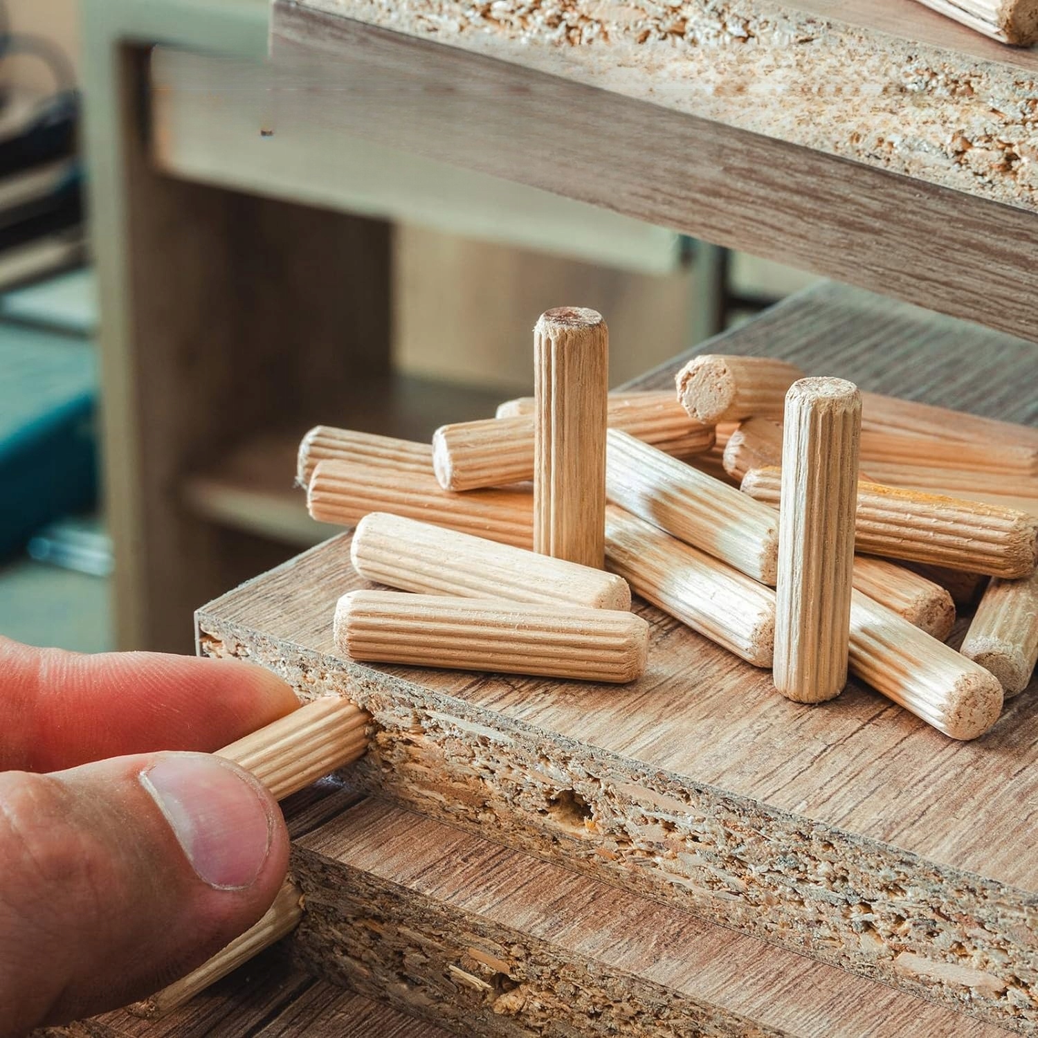 1 TORBA DREWNIANE KOŁKI DREWNIANE KABLOWANE Marka bez marki