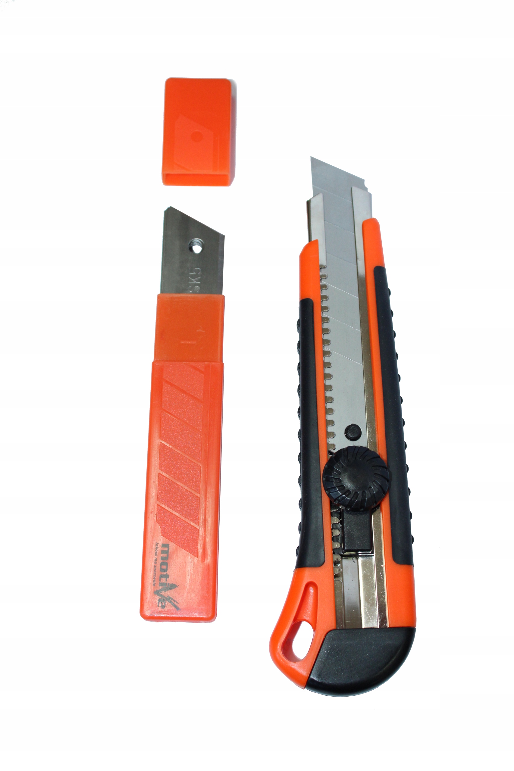 

Nóż z ostrzem łamanym 25 mm ostrza łamane 10 szt