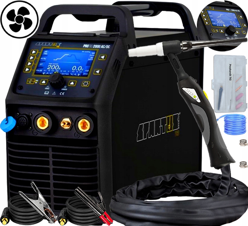 Profesionální Invertorová Svářečka Spartus Protig 2000 Ac/dc Puls 200A