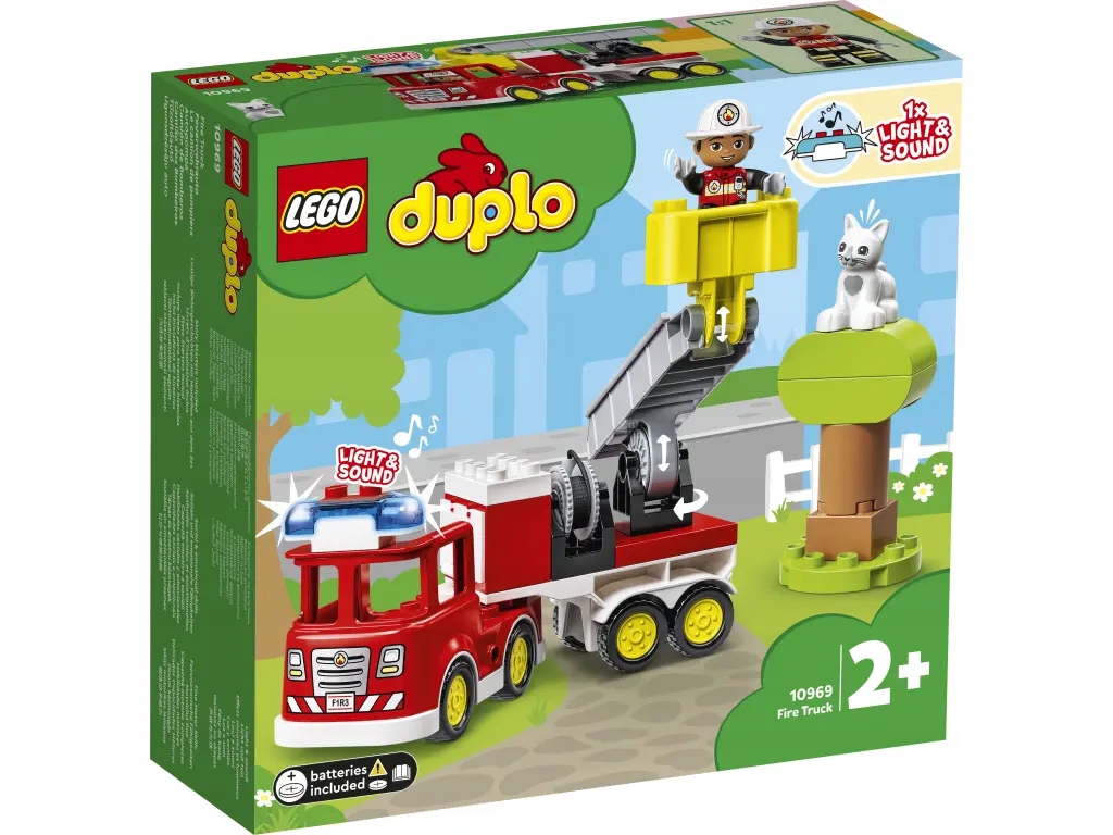 Lego 10969 Duplo Hasičský vůz