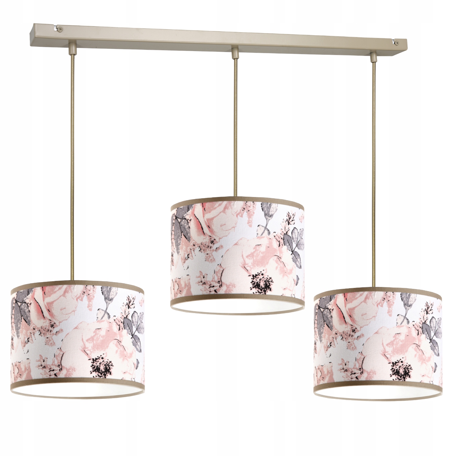 Závěsná Lampa Kašmírová Béžová Kašmír Led Květy E27 Moderní Boho