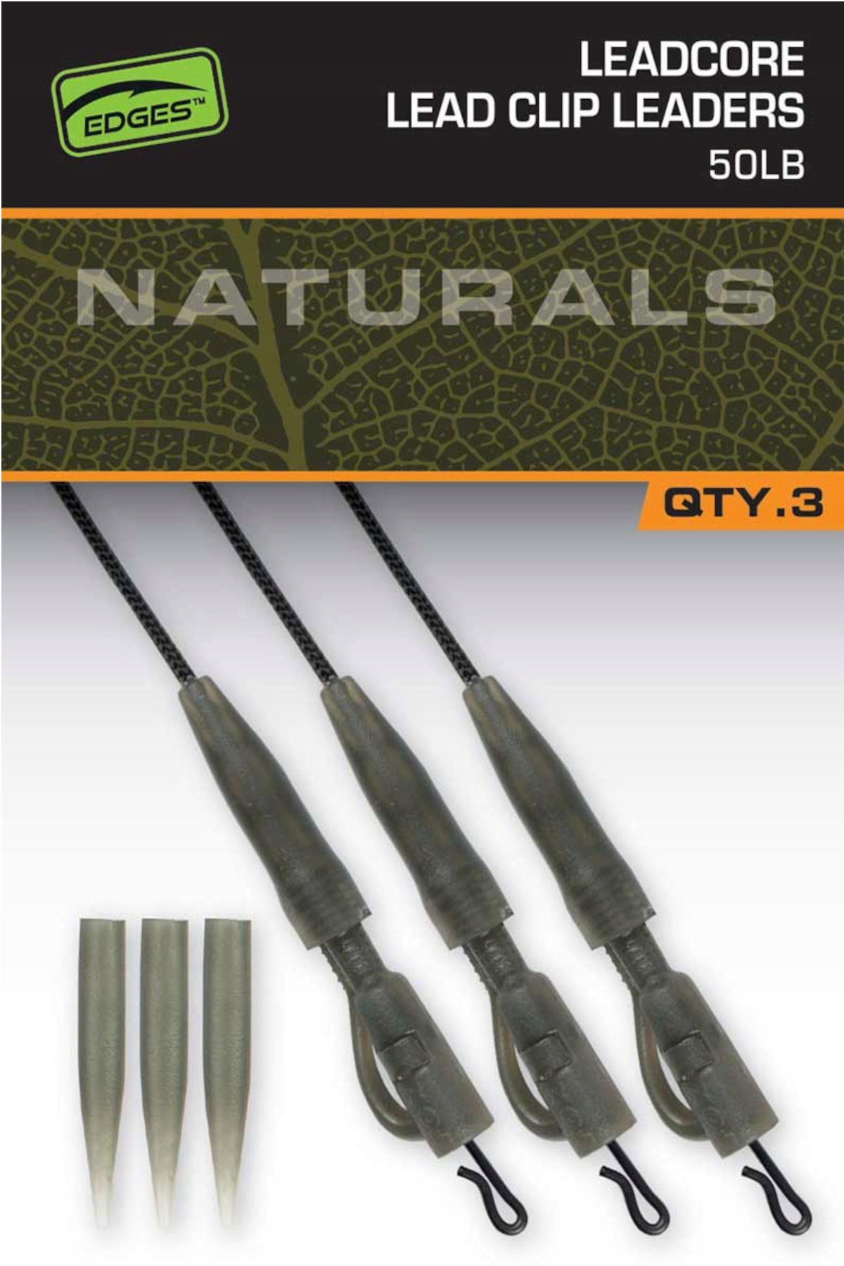 Przypon FOX Submerge Leader Power Lead Clip 50lb