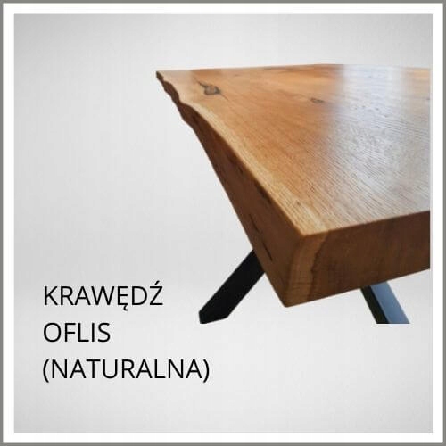 BLAT DREWNIANY DĘBOWY Wysokość mebla 4.6 cm