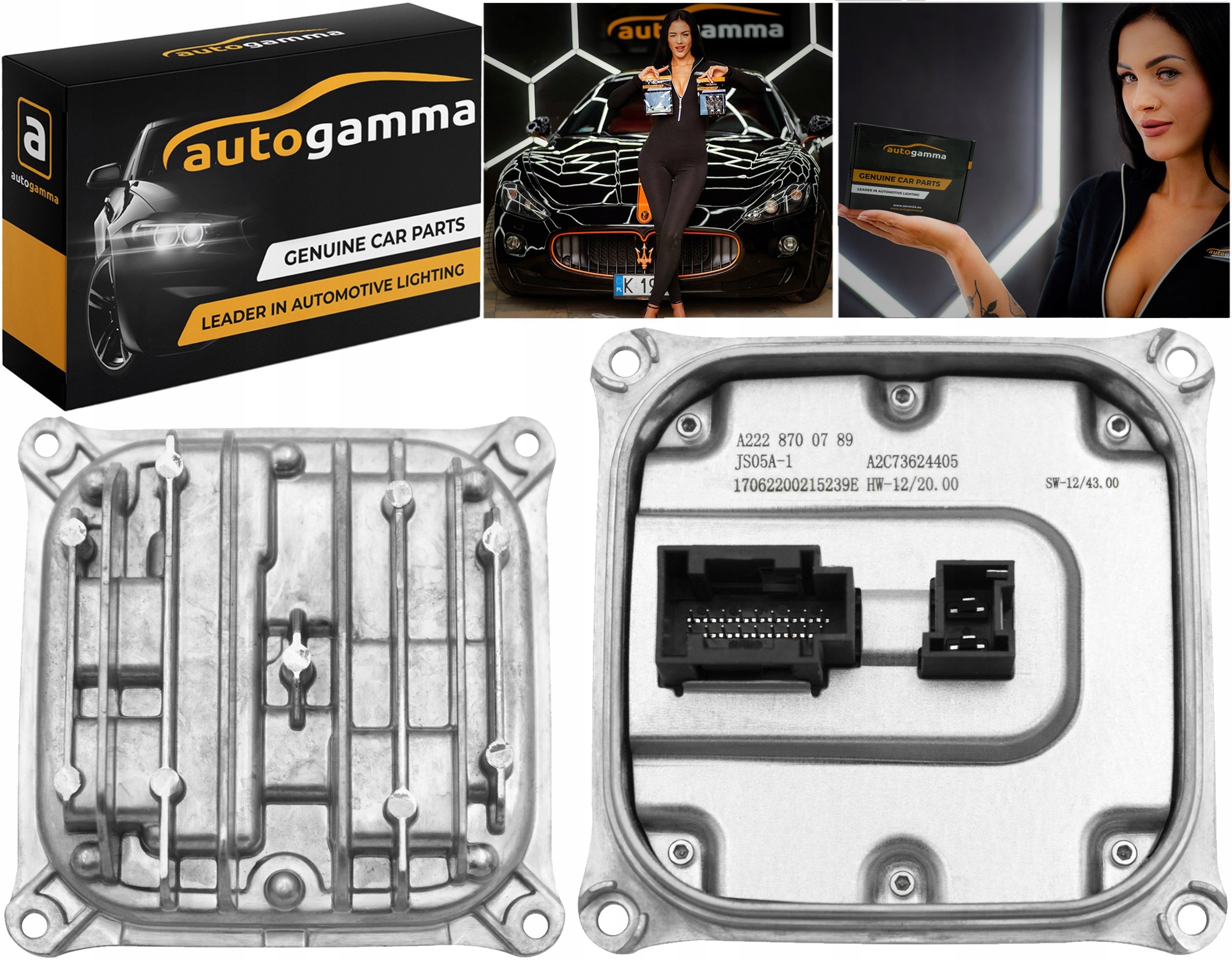 Měnič Napětí Xenon Led modul A2228700789 Mercedes W222 W212 W218 W205