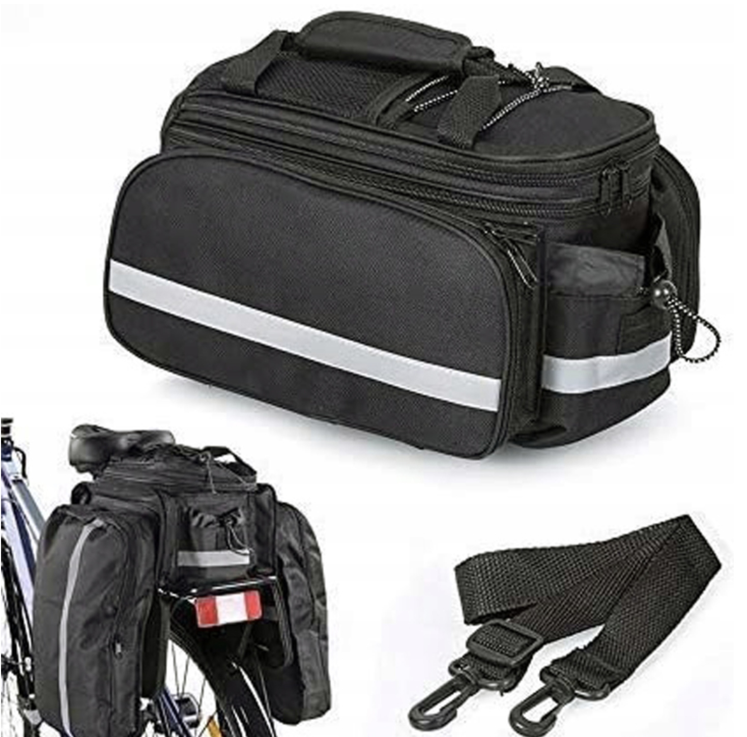 TORBA NA ROWER BAGAŻNIK SAKWA ROWEROWA KUFER 30L