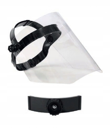 Maska przeciwodpryskowa przezroczysta OCHRONNA BHP