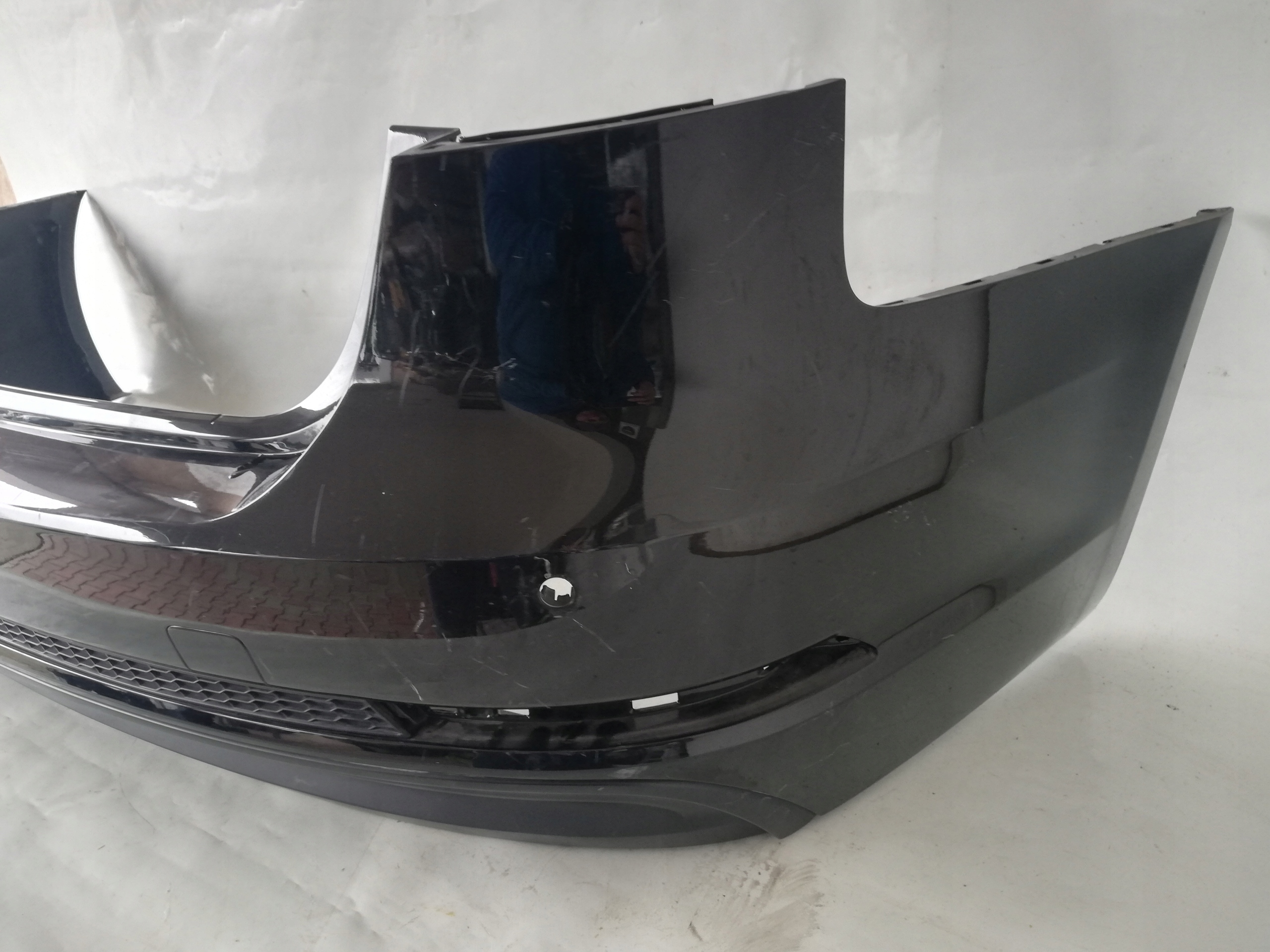 bumper rear part rear AUDI A4 B9 KOMBI S-LINE PDC