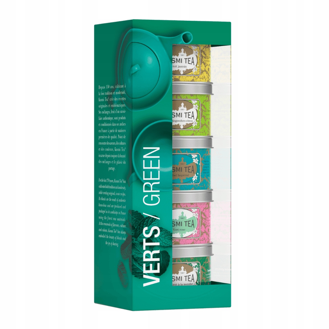 Zestaw prezentowy Kusmitea Green Teas