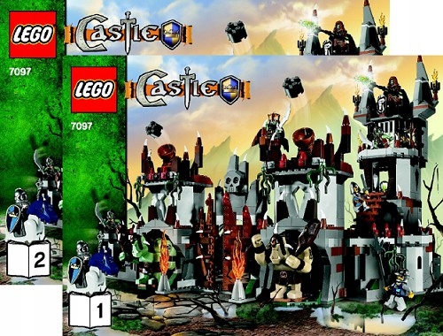Lego – návod k použití Castle 7097
