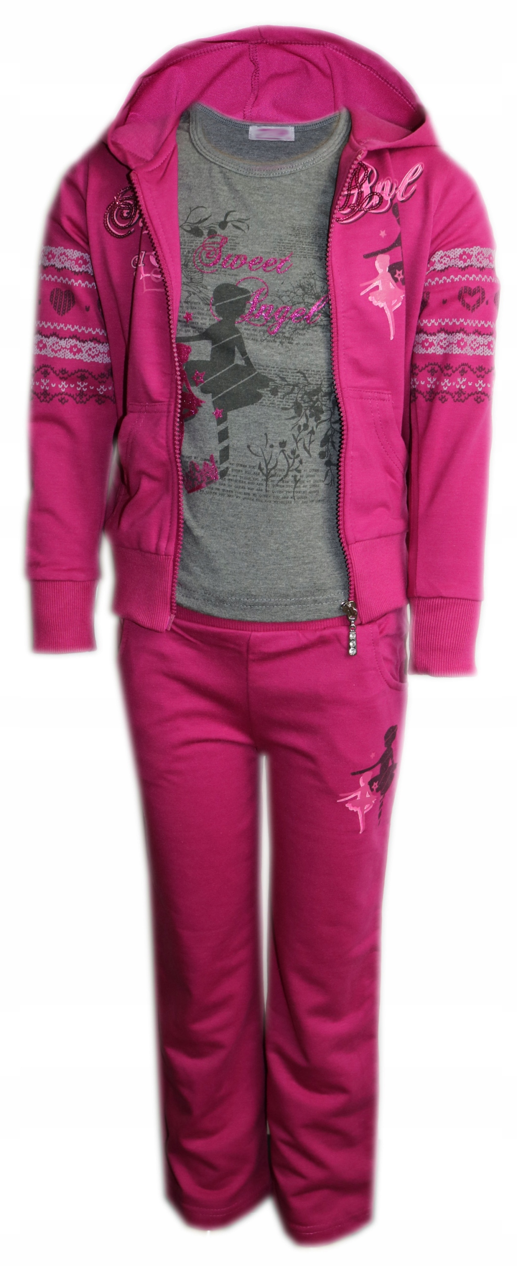 Dresy dziewczęce dres dziewczęcy 146-152