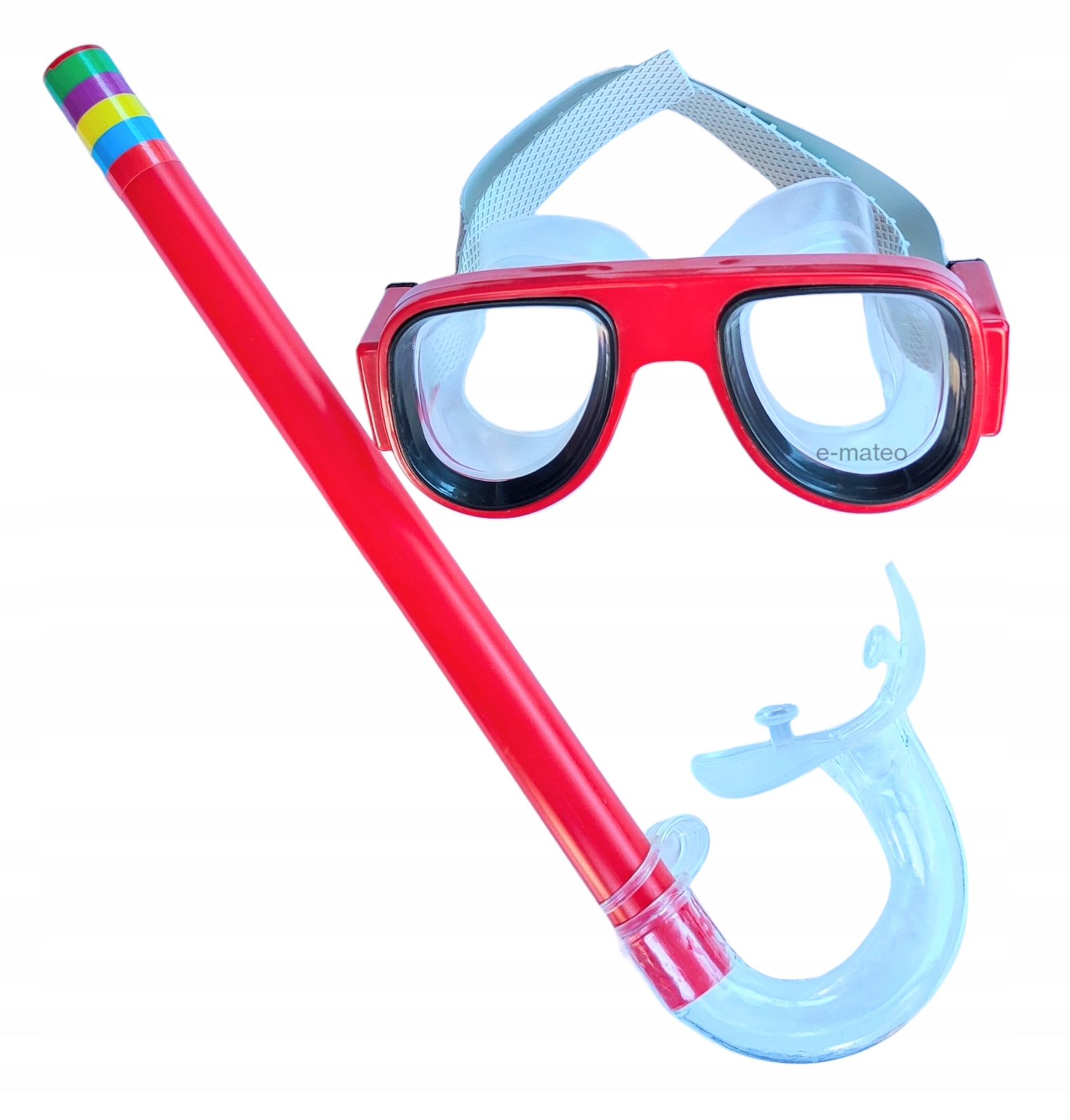 ZESTAW DO NURKOWANIA DLA DZIECI MASKA RURKA Wiek dziecka 3 lata +