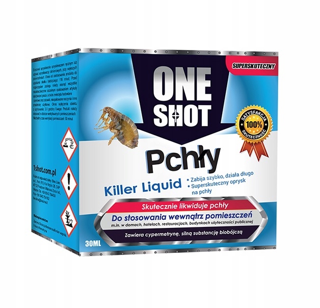 

Środek na pchły One Shot 30 ml Skuteczny