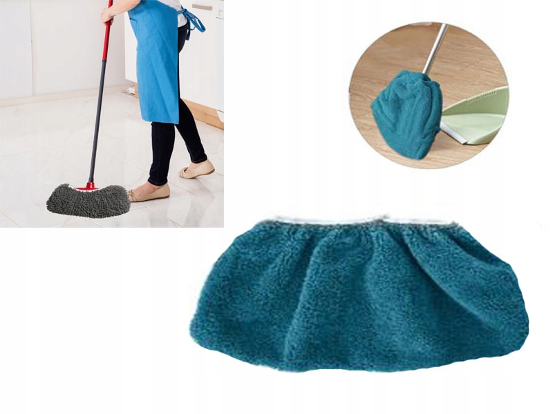 

Zakładana Ścierka na miotłę Szczotkę mikrofibra